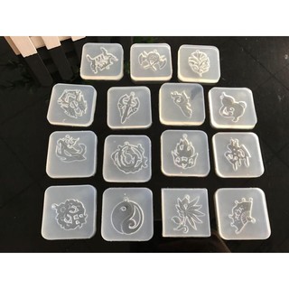 *5號模具館* 小龍diy 水晶滴膠 uv樹脂膠 劍三門派矽膠模具 劍三門派標志鏡面