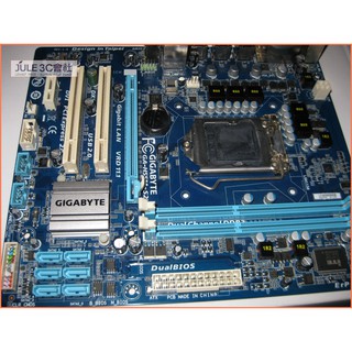 JULE 3C會社-技嘉 H55M-S2V H55/DDR3/USBX8/3倍力/庫存/MATX/1156 主機板