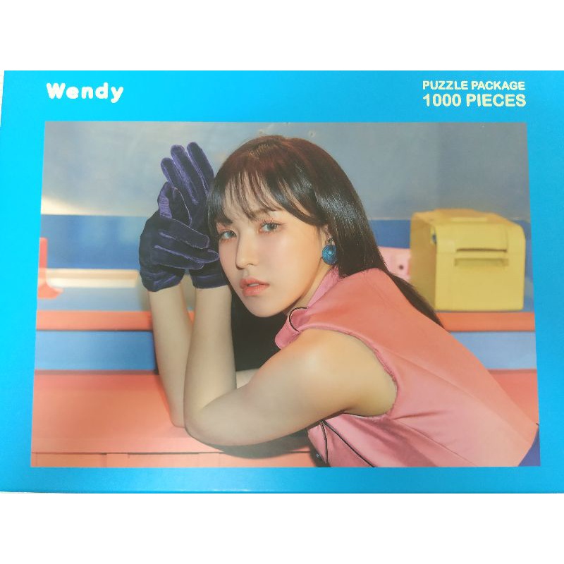 red velvet wendy 官方周邊 拼圖 孫勝完