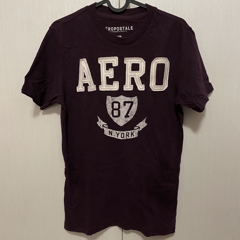 aeropostale 男AERO logo t 短袖上衣 XS