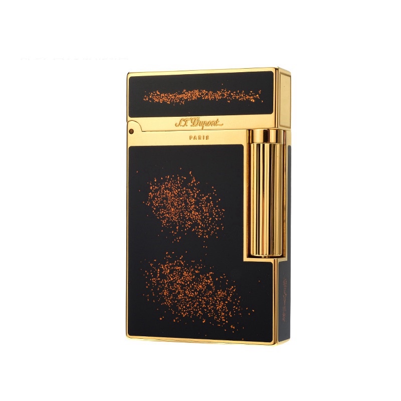 S.T. Dupont 法國都彭 Ligne 2系列 18K金 金沙 朗聲打火機 16890 古董精品收藏
