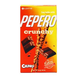 LOTTE樂天 PEPERO脆心巧克力棒39g【Donki日本唐吉訶德】