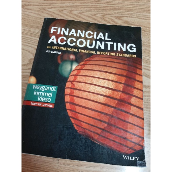 二手 會計原文書 第四版 Financial Accounting 4th edition