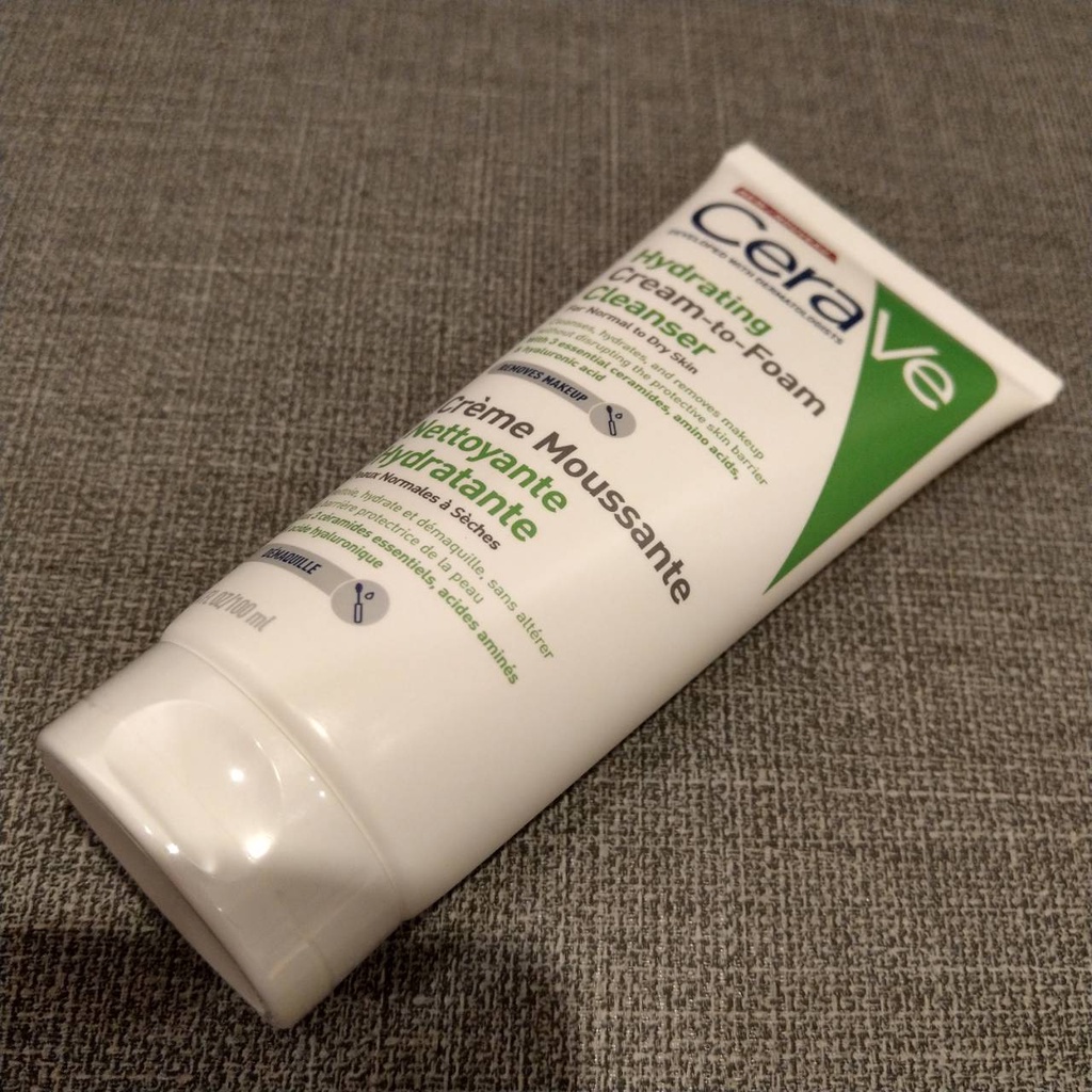 CeraVe適樂膚   溫和洗卸泡沫潔膚乳 100ml