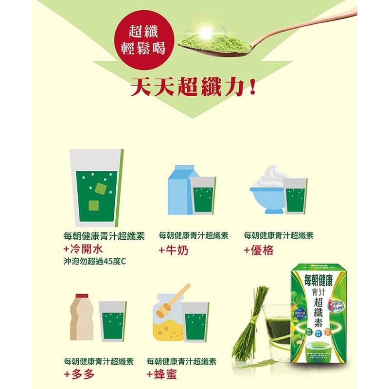 每朝健康青汁超纖素10入 1盒美鳳有約推薦100 大麥若葉體內環保幫助消化排便順暢輕盈健康 蝦皮購物