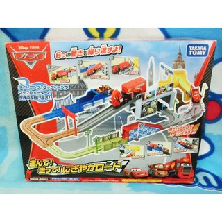 TOMICA 汽車總動員 循環道路組 CARS 脫線 麥昆 麥大叔 連動道路組