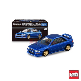 『 單位日貨 』TOMICA 日本正版 多美 黑盒 Subaru 速霸陸 WRX STi EJ20 NO.30 小車