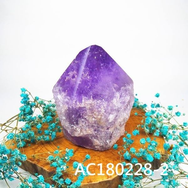 玻利維亞紫黃晶柱AC180228-2  -紫黃晶 紫黃晶柱 紫水晶 水晶柱 招財 開智慧 人際關係 🔯聖哲曼🔯
