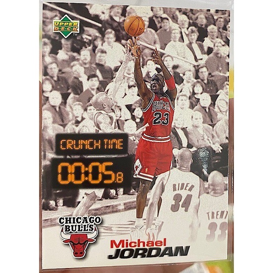 NBA 球員卡 Michael Jordan 1997 Upper Deck Nestle Crunch Time