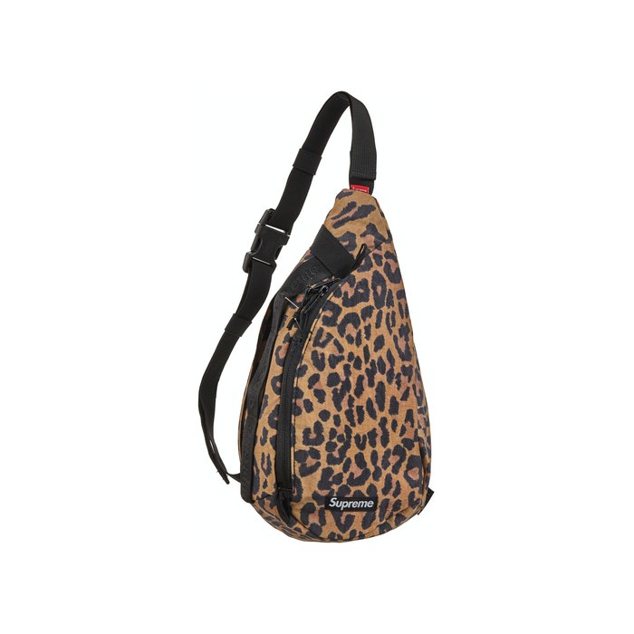 Supreme Sling Bag Leopard 豹紋 包