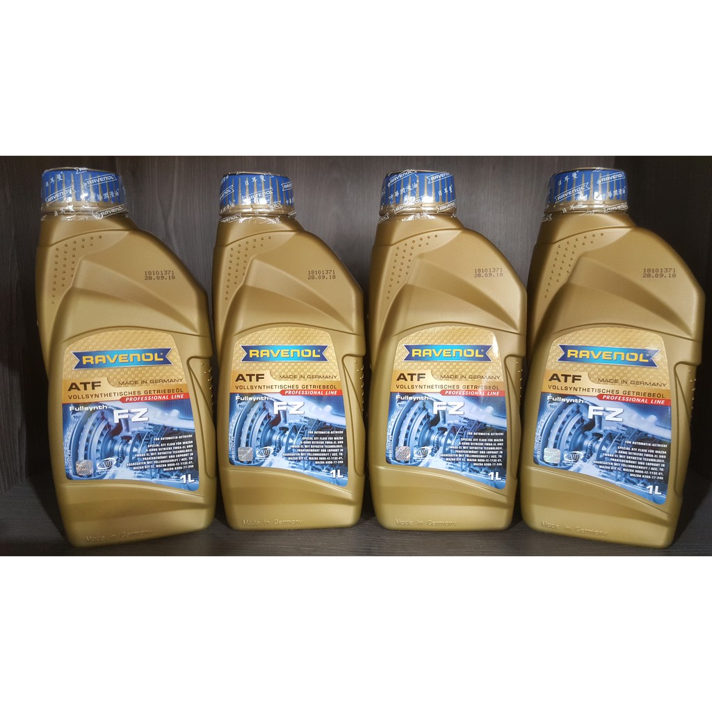 【車輪屋】Ravenol 日耳曼 漢諾威 公司貨 ATF FZ 全合成 變速箱油 一台份完工價 $2400