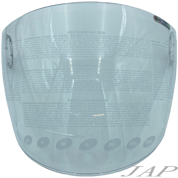 瑞獅 ZEUS 625 608 安全帽原廠專用鏡片 透明色鏡片