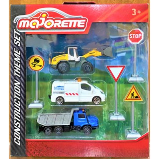 老夆玩具【現貨】MAJORETTE 美捷輪小汽車 工程系列組 (附零件)