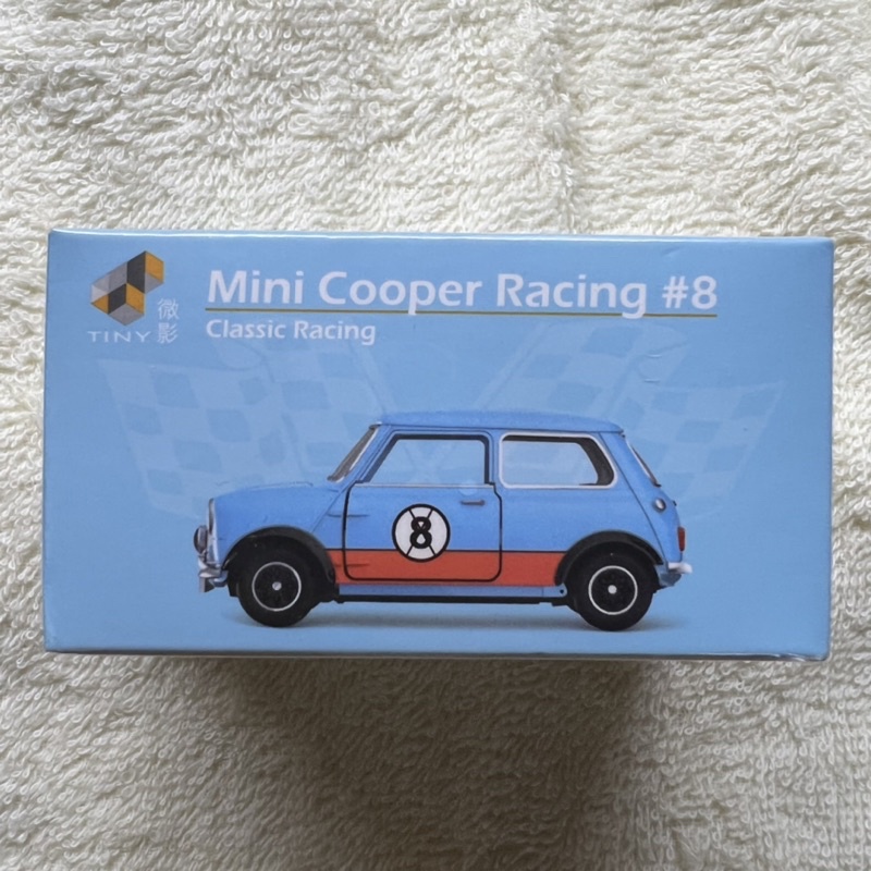 sou*客訂 ，全新品 微影Tiny  Mini Cooper Racing #8 classic racing