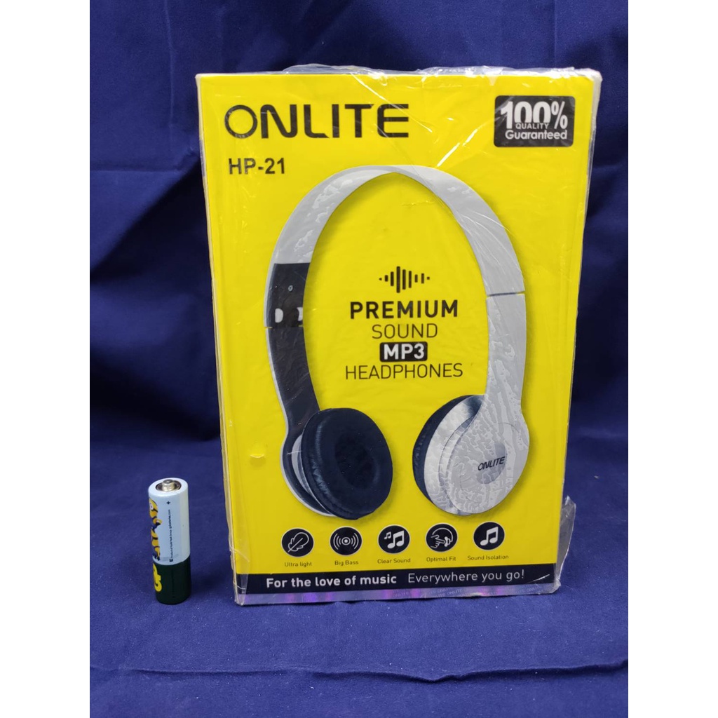 ONLITE HP-21耳罩式耳機 非藍芽