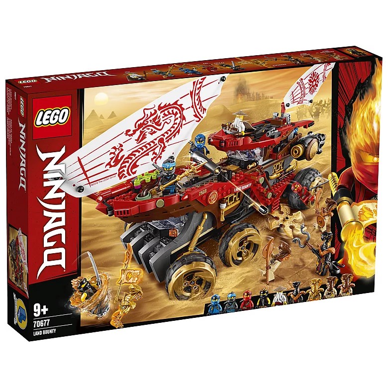 【積木樂園】樂高 LEGO 70677 NINJAGO系列 土地賞金號裝甲車