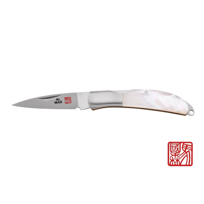 馬國森AL-MAR 珍珠貝-折刀型號：AD-1001P(不二價)