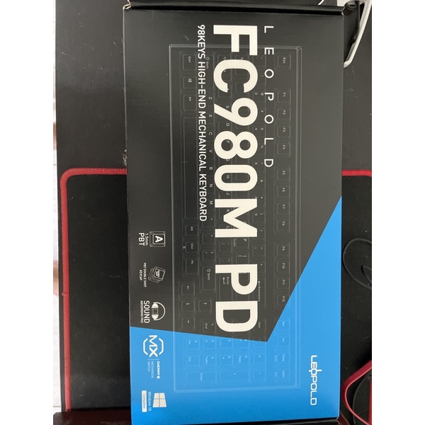 [二手］LEOPOLD FC980M PD 有線機械鍵盤 茶軸