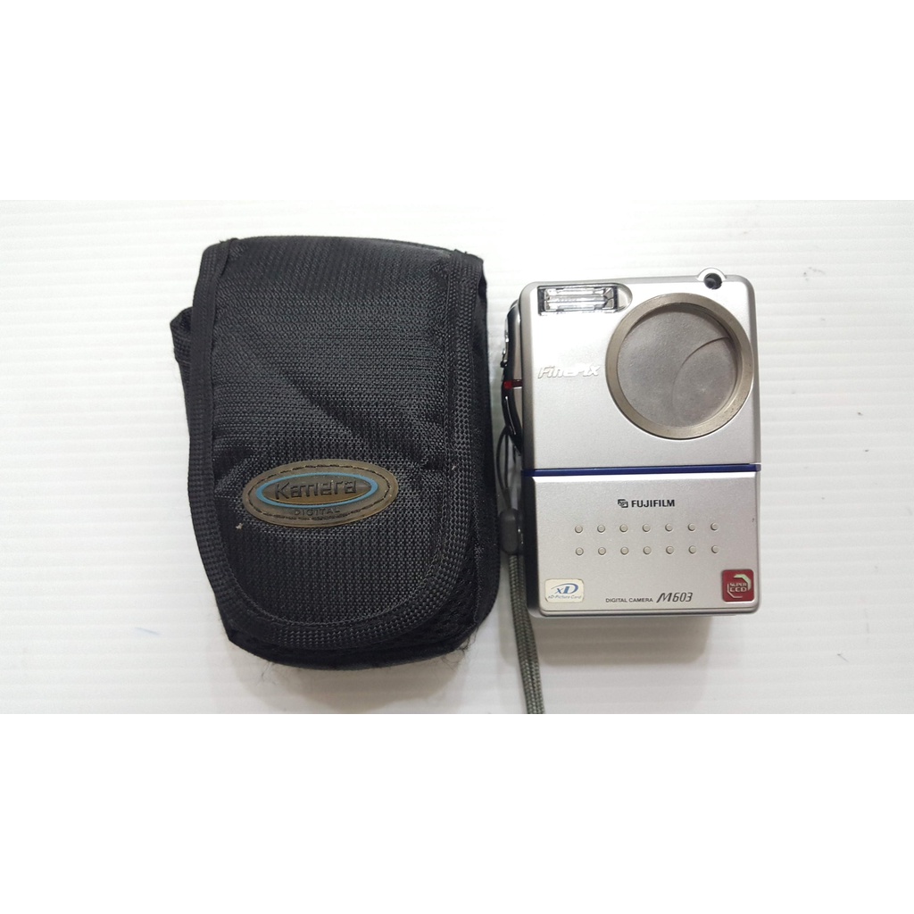 000 功能正常但螢幕外膜變質 FujiFilm FinePix M603 數位相機 FujiFilm M603
