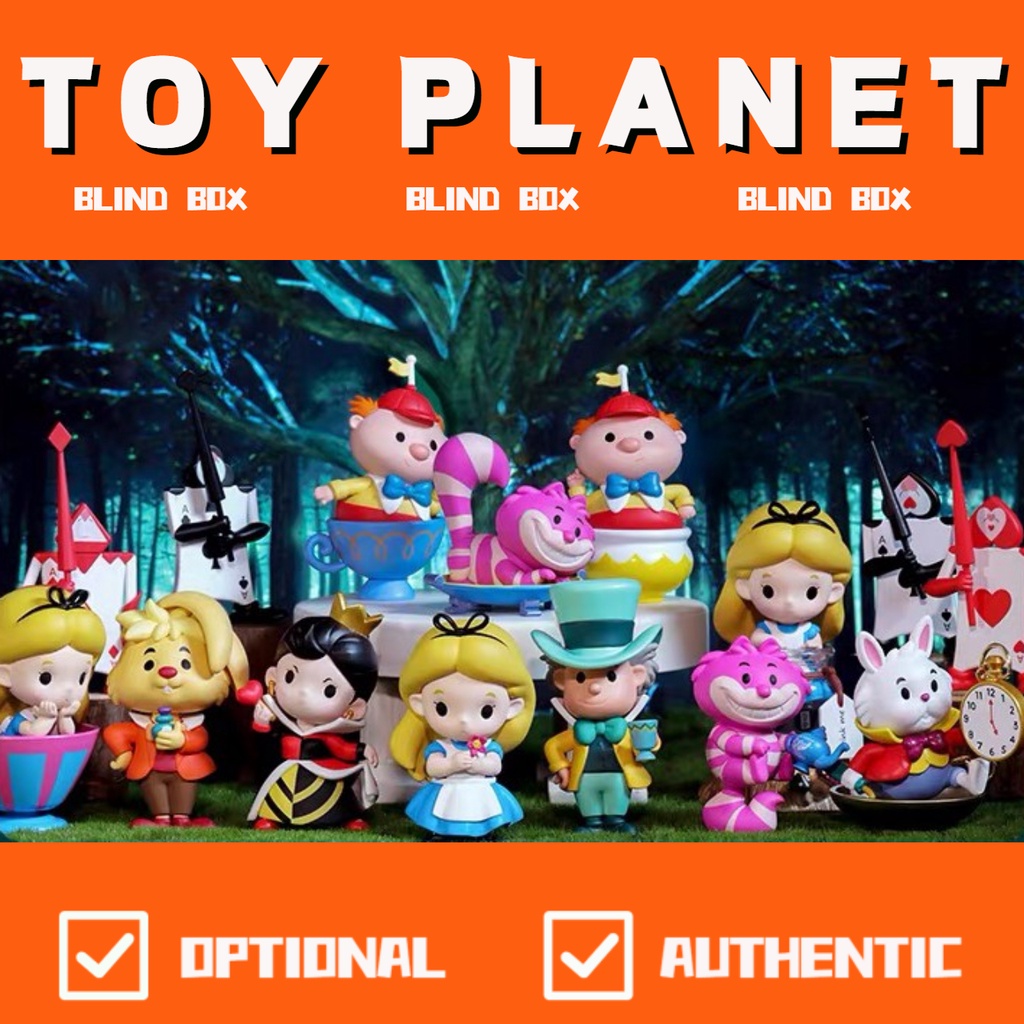 [TOY Planet] POP MART Popmart ART TOY 迪士尼愛麗絲夢遊仙境系列盲盒公仔可愛公仔