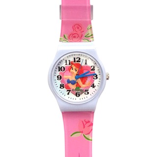 卡漫城 - 小美人魚 公主 膠錶 L ㊣版 Ariel 迪士尼 愛麗兒 手錶 兒童錶 卡通錶 卡通錶 Mermaid