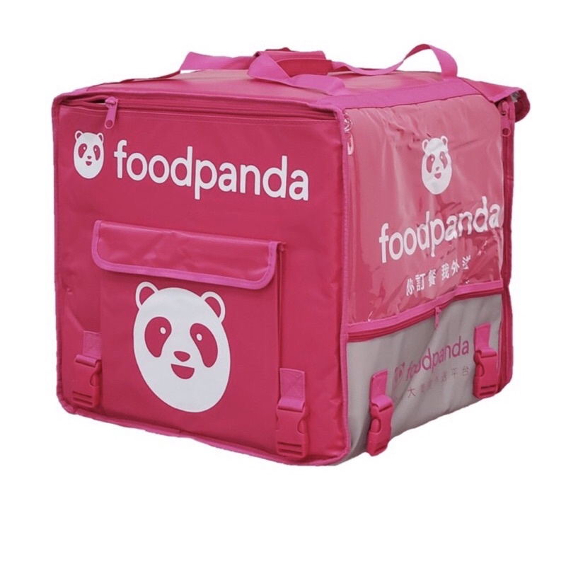 熊貓 Foodpanda 大箱 外送 防水保溫箱 附手提袋 全新