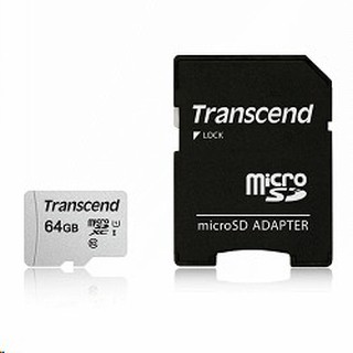 創見 MicroSDHC TF 32G 64G 128G U1 100M 附轉卡 記憶卡 手機 平板 300S-A