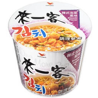 統一【來一客】韓式泡菜風味杯67G(效期2025/08/01)市價25元特價22元