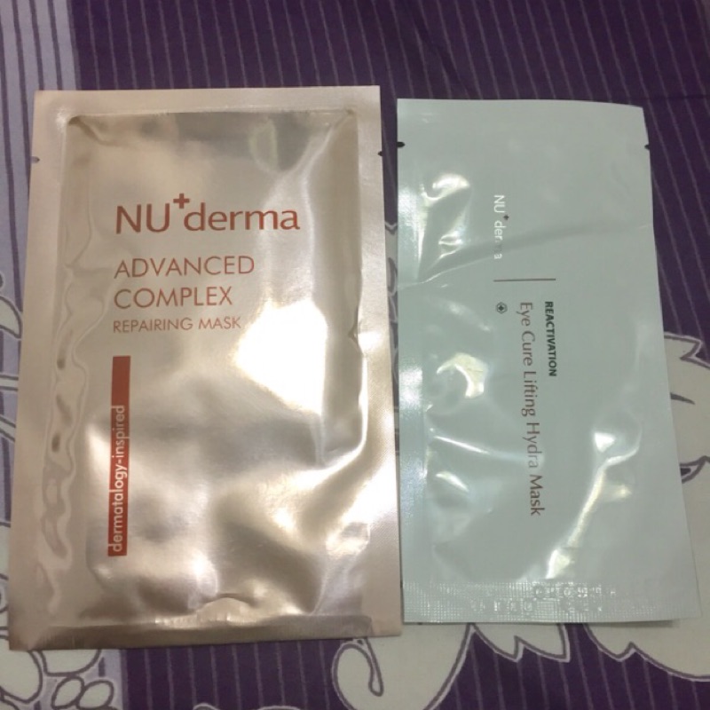 NU+derma新德曼 面膜 眼膜 / 肌因抗老修護微導膜 明眸撫紋水嫩眼膜