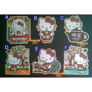 呷茶明信片 Hello Kitty 明信片