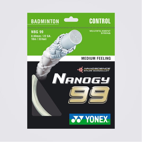 (羽球世家）YONEX 羽球線 NBG99 NBG-99 NANOGY 99 羽球拍線 YY　顏色隨機