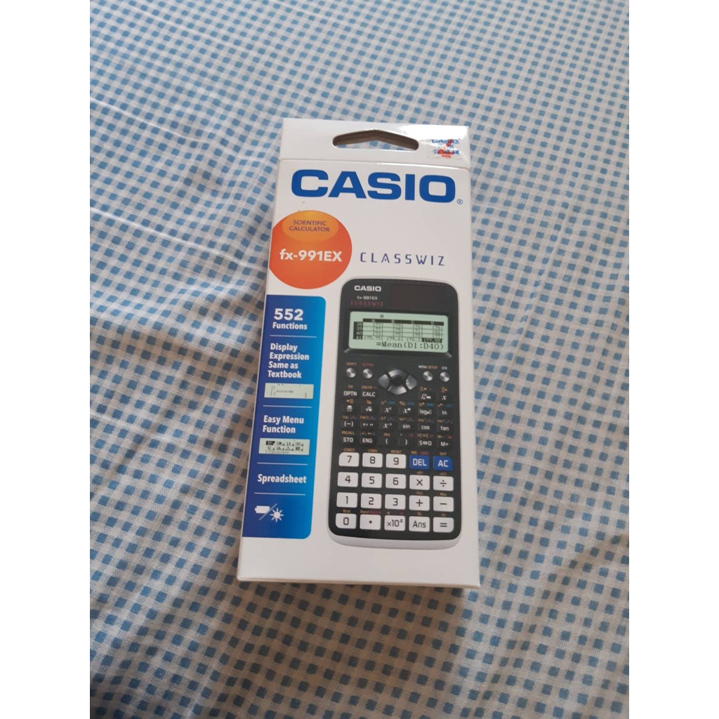 考研必備 CASIO fx-991EX 台灣卡西歐公司貨