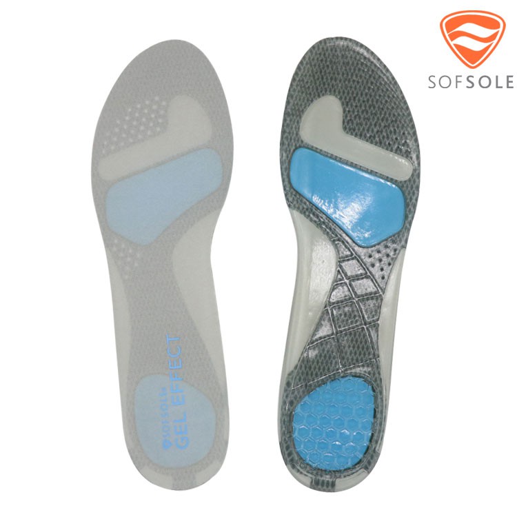 SOFSOLE 凝膠運動鞋墊 S1340 / 減震防滑 緩衝 透氣 超薄