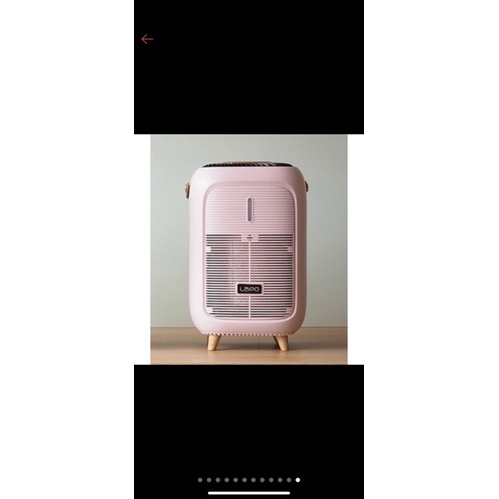【LaPO】UVC抑菌光負離子HEPA空氣清淨機-粉色
