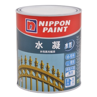 【Nippon Paint立邦漆】水凝水性高光磁漆-1公升裝 (多色任選/可電腦調色)｜ASTool 亞仕托