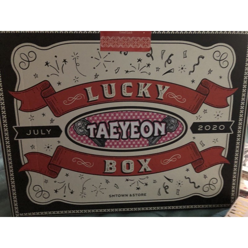 少女時代 太妍 taeyeon 官方週邊  lucky box