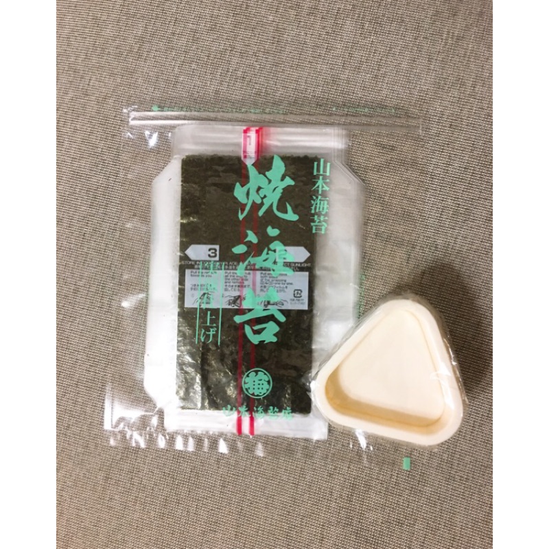 日本山本海苔三角飯糰海苔 御飯糰海苔 三角飯糰模型 三角飯糰製作器 蝦皮購物