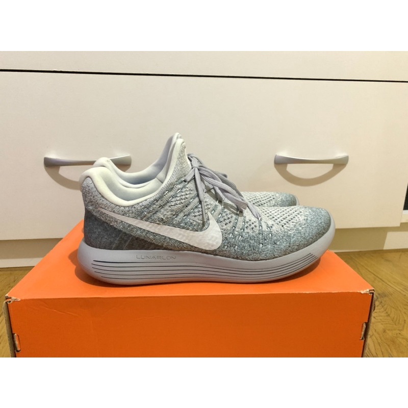 Nike LunarEpic low flyknit 2 灰 跑鞋us9.5