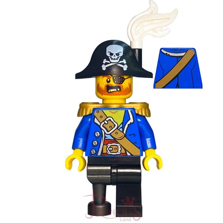 公主樂糕殿 LEGO 樂高 31109 海盜船 海盜 船長 pi185 B067