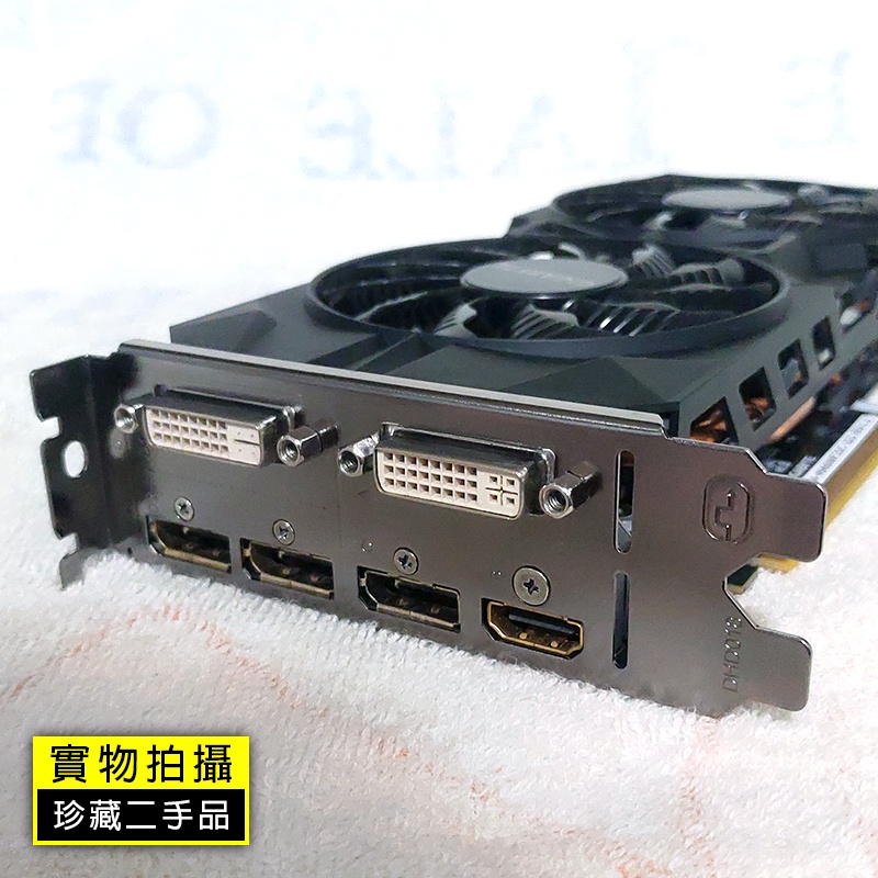 GIGABYTE 技嘉 GTX 960 2G GV-N960WF2OC-2GD 顯卡 (效能優於GTX 1050 Ti)