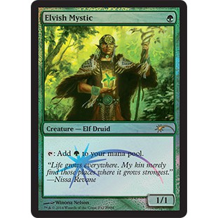 Elvish Mystic 妖精秘教徒 閃卡 魔法風雲會 MTG