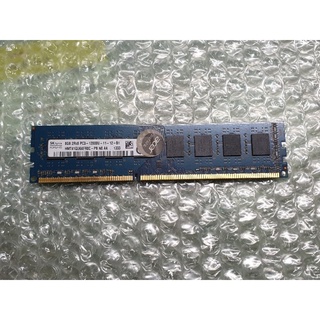 含稅 SK 2R*8 雙面顆粒 DDR3 12800U 1600 8G 個人保固一個月 05R597