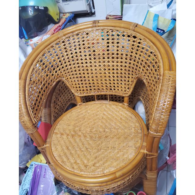 大蘋果藤椅 編織藤椅