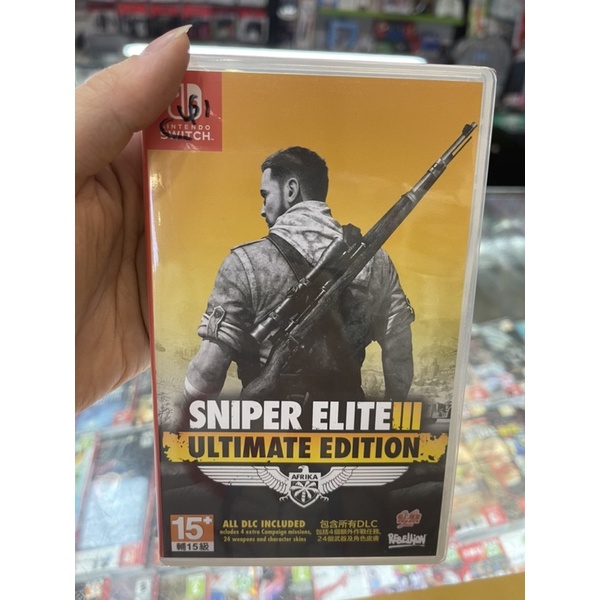 全新現貨⚠️NS Switch 狙擊之神3 狙擊菁英3 Sniper Elite3更新有中文