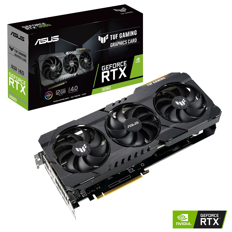 米特3C數位–ASUS 華碩 TUF-RTX3060-12G-V2-GAMING 顯示卡