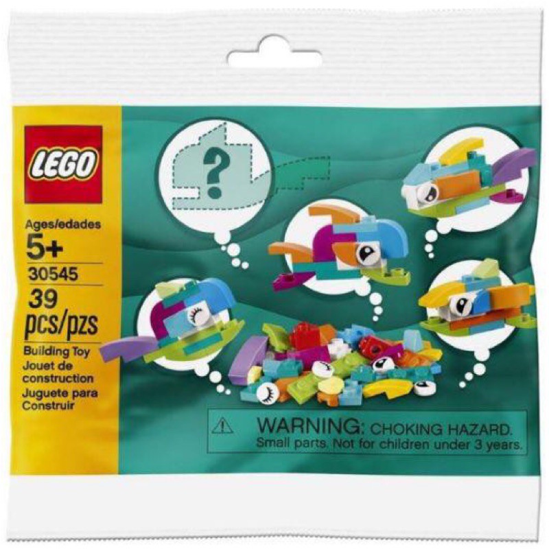 &lt;全新&gt; LEGO 創意小魚Fish Free Builds - Make It Yours Polybag 30545