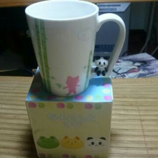 【日本sunart】陶瓷馬克杯-呱呱蛙&樂貓熊