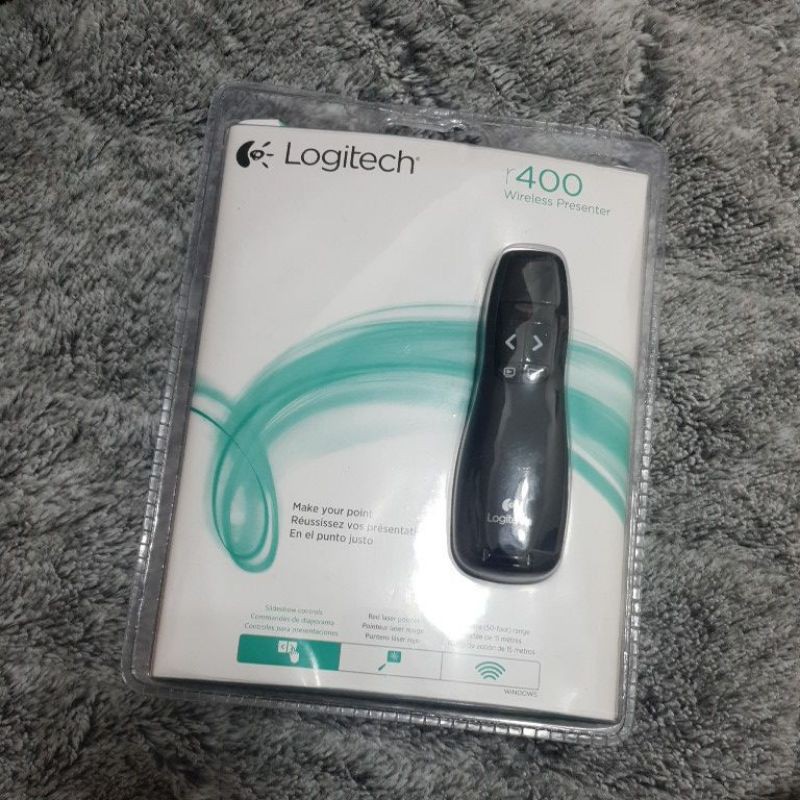 Logitech 羅技 R400 無線簡報器 910-001363 簡報筆