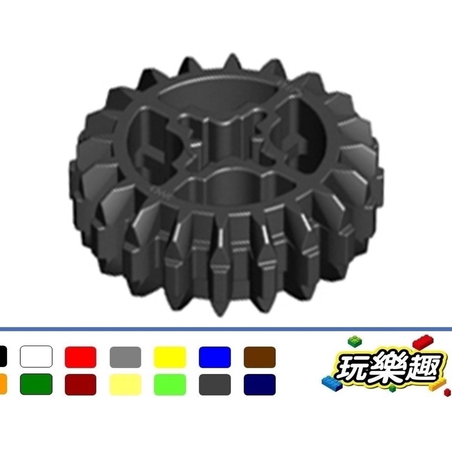 玩樂趣 LEGO樂高 32269 18575 Gear 20 Tooth 齒輪20齒 科技 二手零件 2D20F-G