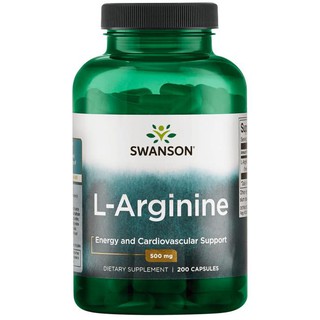 【營養免運】Swanson L-Arginine 強力左旋精氨酸(精胺酸)500 mg *200顆